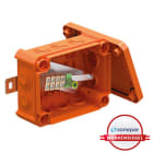 OBO BETTERMANN - MS! Kabelabzweigkasten f. Funktionserhalt 150x116x67 PP pastellorange RAL 2003