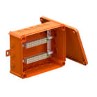 OBO BETTERMANN - Kabelabzweigkasten für Funktionserhalt 240x190x95 Polypropylen pastellorange RAL 2003
