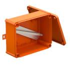OBO BETTERMANN - Kabelabzweigkasten für Funktionserhalt 240x190x95 Polypropylen pastellorange RAL 2003