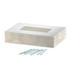 OBO BETTERMANN - Endstück für BSKH09-K0511 50x110 Glasfaserleichtbeton grau