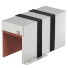 OBO BETTERMANN - Brandschutzbox dreiseitig mit intumeszierenden Einlagen 300x123x166 Edelstahl, rostfrei A2 1.4113 blank, nachbehandelt