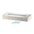OBO BETTERMANN - Endstück für BSKH09-K0521 50x210 Glasfaserleichtbeton grau
