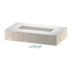 OBO BETTERMANN - Endstück für BSKD12-K1021 105x210 Glasfaserleichtbeton grau