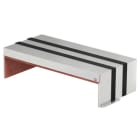 OBO BETTERMANN - Brandschutzbox dreiseitig mit intumeszierenden Einlagen 300x623x166 Edelstahl, rostfrei A2 1.4113 blank, nachbehandelt