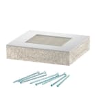 OBO BETTERMANN - Endstück für BSKP03-K0406 40x60 Glasfaserleichtbeton grau