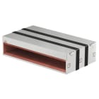 OBO BETTERMANN - Brandschutzbox vierseitig mit intumeszierenden Einlagen 300x523x130 Edelstahl, rostfrei A2 1.4301 blank, nachbehandelt