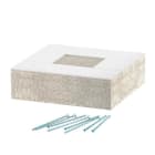 OBO BETTERMANN - Endstück für BSKH09-K0506 50x60 Glasfaserleichtbeton grau