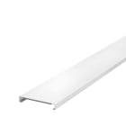 OBO BETTERMANN - Installationskanaldeckel mit Brandschutzgewebe 12x77x2000 Stahl pulverbeschichtet reinweiß RAL 9010