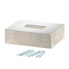 OBO BETTERMANN - Endstück für BSKD09-K0506 50x60 Glasfaserleichtbeton grau