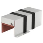 OBO BETTERMANN - Brandschutzbox dreiseitig mit intumeszierenden Einlagen 300x123x116 Edelstahl, rostfrei A2 1.4301 blank, nachbehandelt