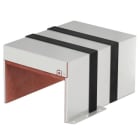 OBO BETTERMANN - Brandschutzbox dreiseitig mit intumeszierenden Einlagen 300x223x166 Edelstahl, rostfrei A2 1.4113 blank, nachbehandelt