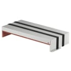 OBO BETTERMANN - Brandschutzbox dreiseitig mit intumeszierenden Einlagen 300x623x116 Edelstahl, rostfrei A2 1.4301 blank, nachbehandelt