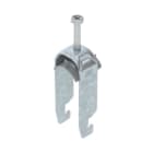 OBO BETTERMANN - Bügelschelle 2056 2-fach 22-28mm Stahl tauchfeuerverzinkt