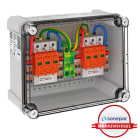 OBO BETTERMANN - MS! Generatoranschlusskasten 2x2 PV-String auf 2 WR-MPP 900V DC lgr RAL 7035