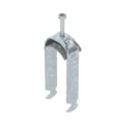 OBO BETTERMANN - Bügelschelle 2056 2-fach 34-40mm Stahl tauchfeuerverzinkt