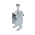 OBO BETTERMANN - Bügelschelle 2056 2-fach 08-12mm Stahl tauchfeuerverzinkt
