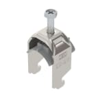 OBO BETTERMANN - Bügelschelle 2056 22-28mm Edelstahl, rostfrei A2 1.4301 blank, nachbehandelt