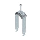 OBO BETTERMANN - Bügelschelle 2056 2-fach 46-52mm Stahl tauchfeuerverzinkt