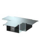 OBO BETTERMANN - T-Abzweig mit Brandschutzgewebe 600x400x120 Stahl bandverzinkt