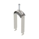 OBO BETTERMANN - Bügelschelle 2056 2-fach 52-58mm Edelstahl, rostfrei A2 1.4301 blank, nachbehandelt