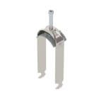 OBO BETTERMANN - Bügelschelle 2056 2-fach 46-52mm Edelstahl, rostfrei A2 1.4301 blank, nachbehandelt