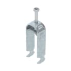 OBO BETTERMANN - Bügelschelle 2056 2-fach 22-28mm Stahl tauchfeuerverzinkt