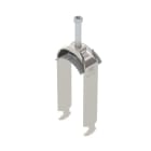 OBO BETTERMANN - Bügelschelle 2056 2-fach 40-46mm Edelstahl, rostfrei A2 1.4301 blank, nachbehandelt
