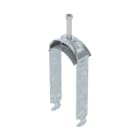 OBO BETTERMANN - Bügelschelle 2056 2-fach 52-58mm Stahl tauchfeuerverzinkt