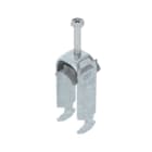 OBO BETTERMANN - Bügelschelle 2056 2-fach 16-22mm Stahl tauchfeuerverzinkt