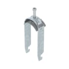 OBO BETTERMANN - Bügelschelle 2056 2-fach 52-58mm Stahl tauchfeuerverzinkt