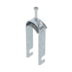 OBO BETTERMANN - Bügelschelle 2056 2-fach 34-40mm Stahl tauchfeuerverzinkt