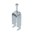 OBO BETTERMANN - Bügelschelle 2056 2-fach 16-22mm Stahl tauchfeuerverzinkt