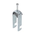 OBO BETTERMANN - Bügelschelle 2056 2-fach 22-28mm Stahl tauchfeuerverzinkt