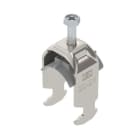 OBO BETTERMANN - Bügelschelle 2056 22-28mm Edelstahl, rostfrei A2 1.4301 blank, nachbehandelt