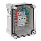 OBO BETTERMANN - Generatoranschlusskasten 2 PV-String auf 1 WR-MPP 1000V DC lichtgrau RAL 7035