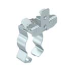 OBO BETTERMANN - Trägerklammer mit Rohraufnahme unten 30-32mm 3-7mm Stahl Zinklamelle