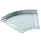 OBO BETTERMANN - Bogen 45° für Kabelrinne, horizontal 35x300 Stahl bandverzinkt