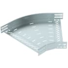 OBO BETTERMANN - Bogen 45° für Kabelrinne, horizontal 60x400 Stahl bandverzinkt
