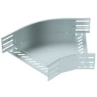 OBO BETTERMANN - Bogen 45° für Kabelrinne, horizontal 85x300 Stahl bandverzinkt