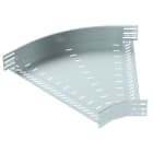 OBO BETTERMANN - Bogen 45° für Kabelrinne, horizontal 85x600 Stahl bandverzinkt