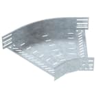 OBO BETTERMANN - Bogen 45° für Kabelrinne, horizontal 85x400 Stahl tauchfeuerverzinkt