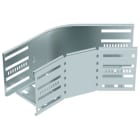 OBO BETTERMANN - Bogen 45° für Kabelrinne, horizontal 110x100 Stahl bandverzinkt