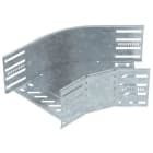 OBO BETTERMANN - Bogen 45° für Kabelrinne, horizontal 110x200 Stahl tauchfeuerverzinkt