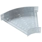 OBO BETTERMANN - Bogen 45° für Kabelrinne, horizontal 110x600 Stahl tauchfeuerverzinkt