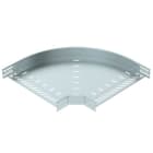 OBO BETTERMANN - Bogen 90° für Kabelrinne, horizontal 60x400 Stahl bandverzinkt