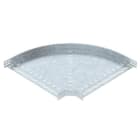 OBO BETTERMANN - Bogen 90° für Kabelrinne, horizontal 60x600 Stahl tauchfeuerverzinkt