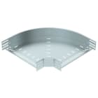 OBO BETTERMANN - Bogen 90° für Kabelrinne, horizontal 85x400 Stahl bandverzinkt
