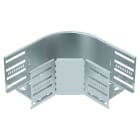 OBO BETTERMANN - Bogen 90° für Kabelrinne, horizontal 110x100 Stahl bandverzinkt