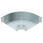 OBO BETTERMANN - Bogen 90° für Kabelrinne, horizontal 110x400 Stahl bandverzinkt