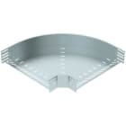 OBO BETTERMANN - Bogen 90° für Kabelrinne, horizontal 110x500 Stahl bandverzinkt